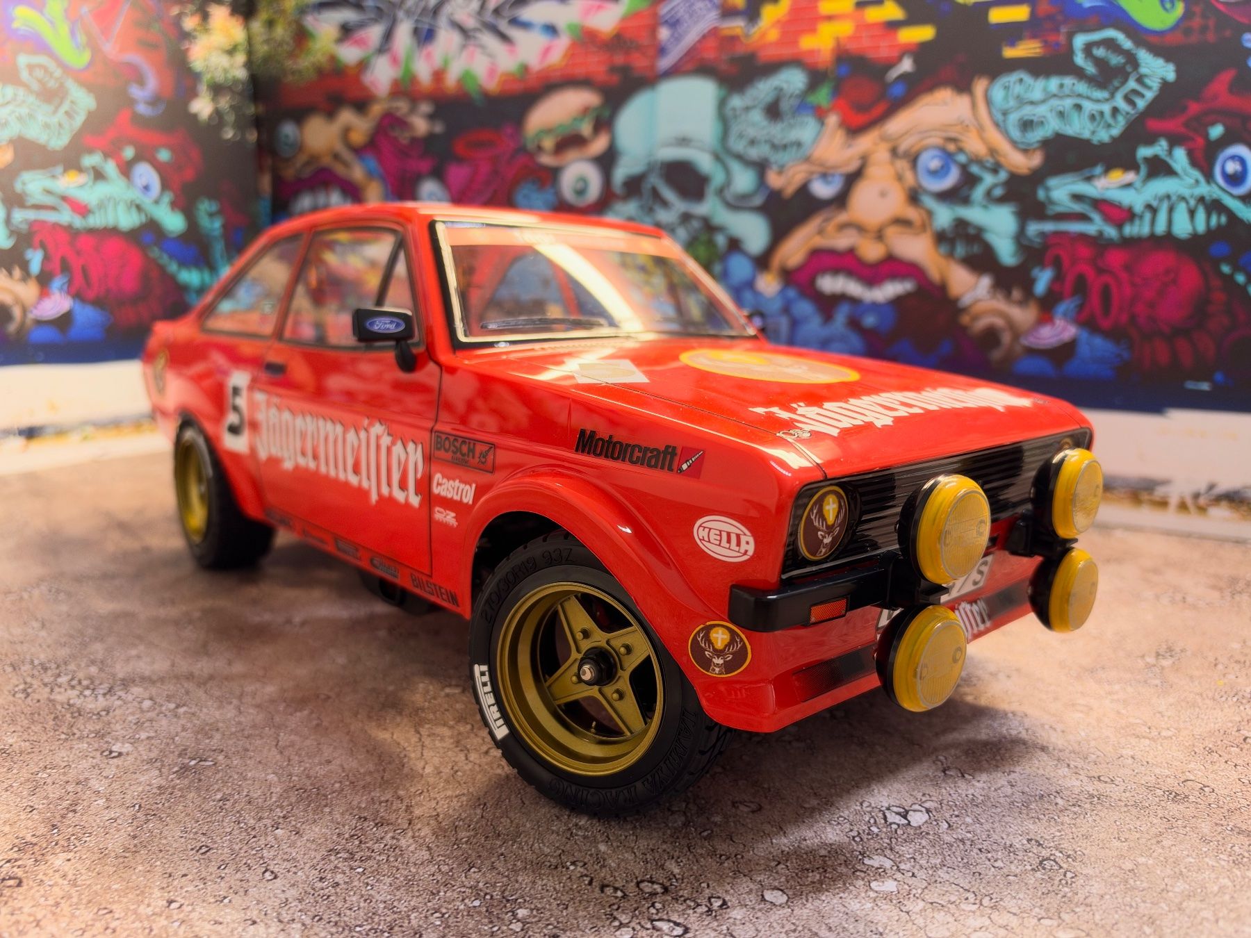 Tamiya RC Modellbau: Tamiya Ford Escort Jägermeister – Neu (gemäss Beschreibung) aus Uznach von nightcrawler