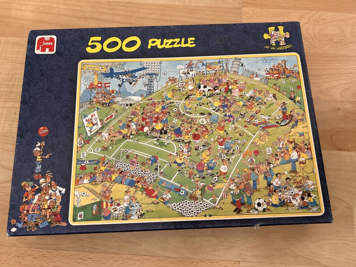 Puzzle: Jumbo 500 Puzzleteile Fussball – Usato da Winterthur venduto da simi82