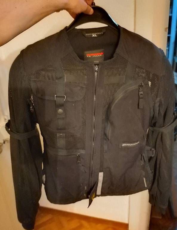 Spidi Giacche: Veste Spidi Multitech Armor Evo + Plastron Spidi Warrior – Usato da Buttes venduto da Aux_Bonnes_Occas