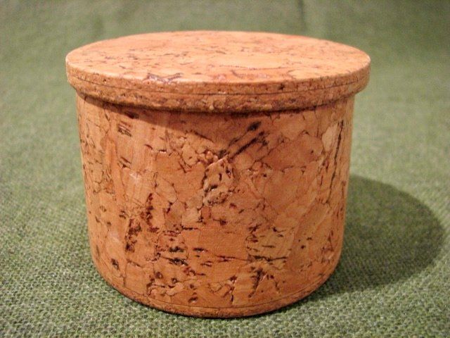 Behälter & Ähnliches: Kork Dose Schmuck Box Case Schatulle mit Deckel rund G) – Neu (gemäss Beschreibung) aus Wil ZH von Arbolero 7