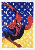 Death NYC Ltd Ed Pop Art Druck " Vuitton Spiderman
