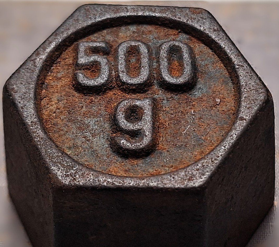 Bilance e pesi: Gewichtsstein 500 Gramm, antik, ab 1.- – Usato da Winterthur venduto da chvch 3