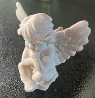 Schutzengel-Figur aus Gips, Vintage, für die Festtage!