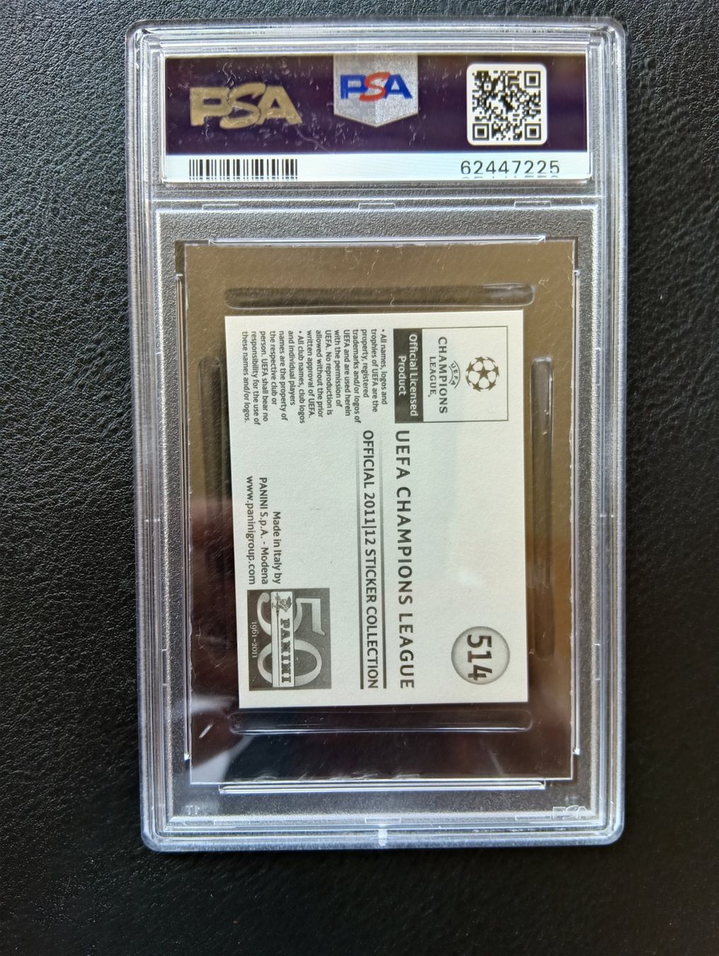 Panini Carte collezionabili: 2008 Panini Zlatan Ibrahimovic PSA 9 #406 – Usato da Steinen venduto da antikesundseltenes 1