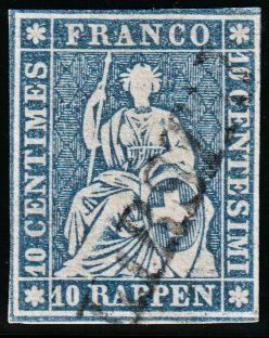 Tous les timbres: 23 C Stabstempel, vollrandig, bitte ansehen – D'occasion à Basel par Bingis