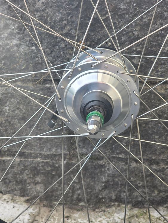26 Zoll Laufradsatz Mavic XM119D / Shimano Alfine - Schwarz