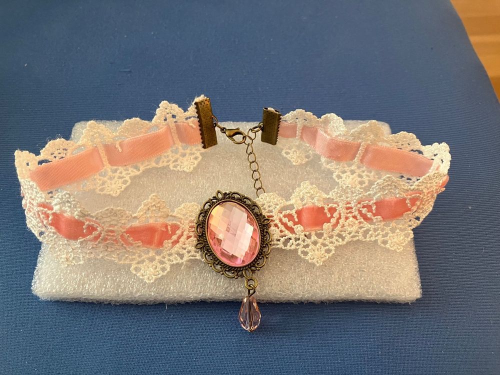 Gothic Federkragen Mit Spitze - Schwarzer Federumhang Für Cosplay & Halloween