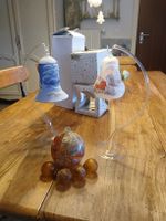 Anciennes deco de Noël  en verre souflé