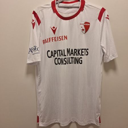 FC Sion Macron away Bounjour  XL nie getragen