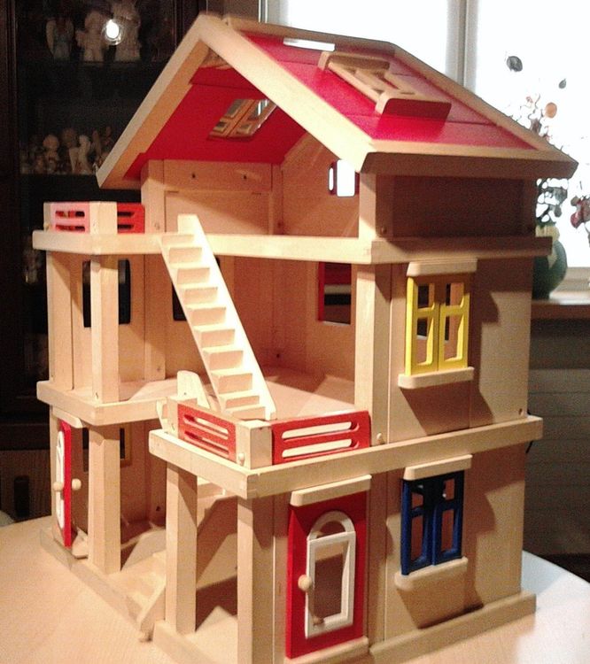 Grosses Spielhaus aus Holz | Kaufen auf Ricardo