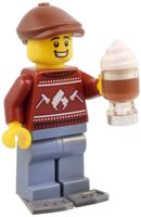 LEGO City cty1822 Snowshoer with Holiday Sweater