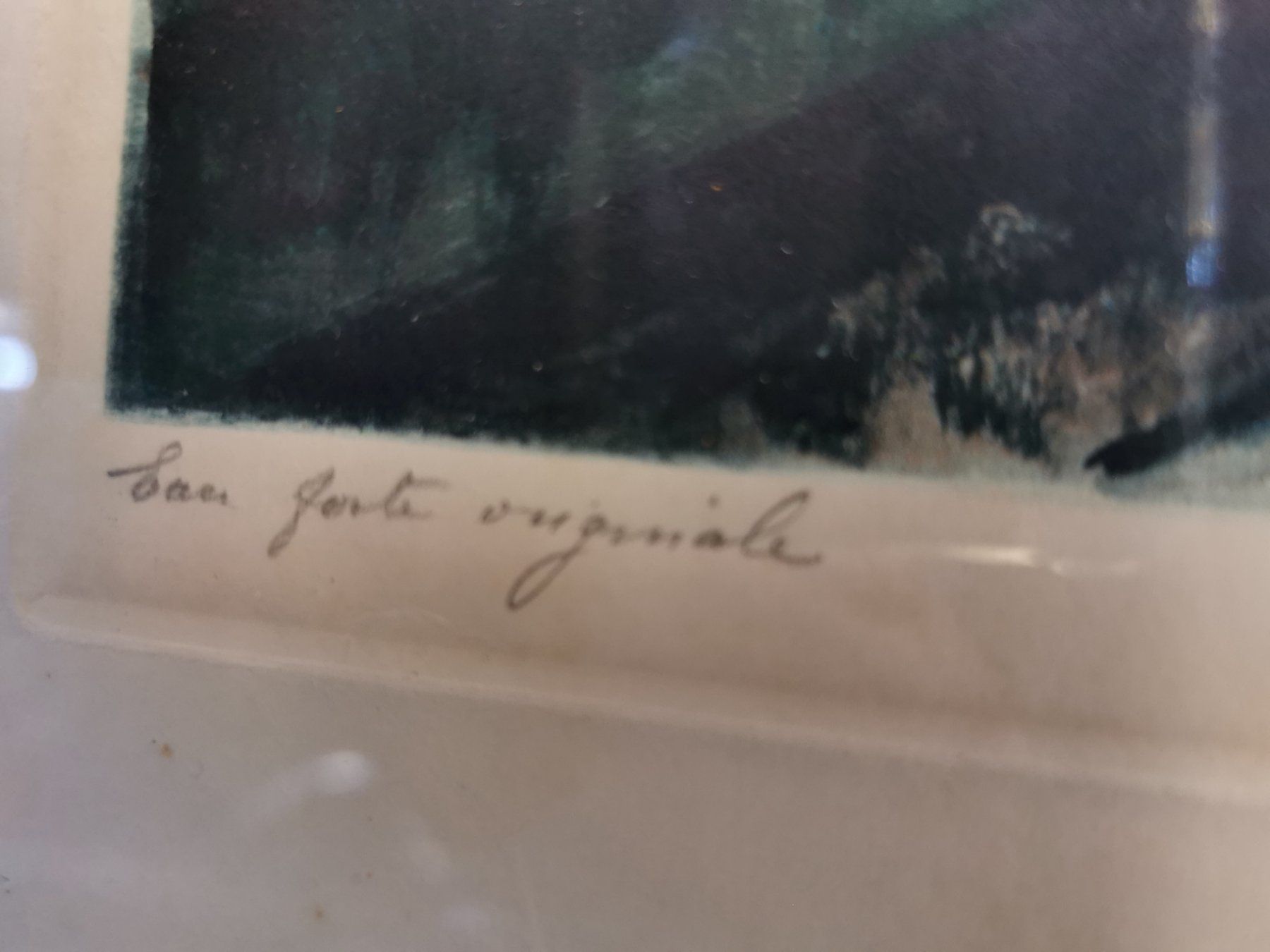 Gemälde: PARIS EAU FORTE ORIGINALE SIGNÉE – Gebraucht aus Genève von Qanil77 3