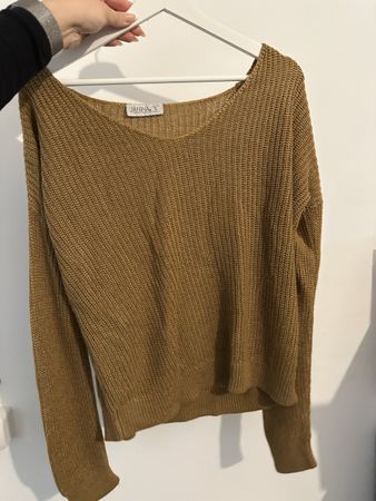 Janina Strickpullover, Gr. S, Goldbraun, Top Zustand!