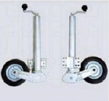 00173 - 1x Automatikstützrad klappbar 60mm