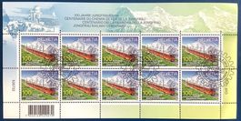 2012 - 100 Jahre Jungfraubahn - Kleinbogen ET