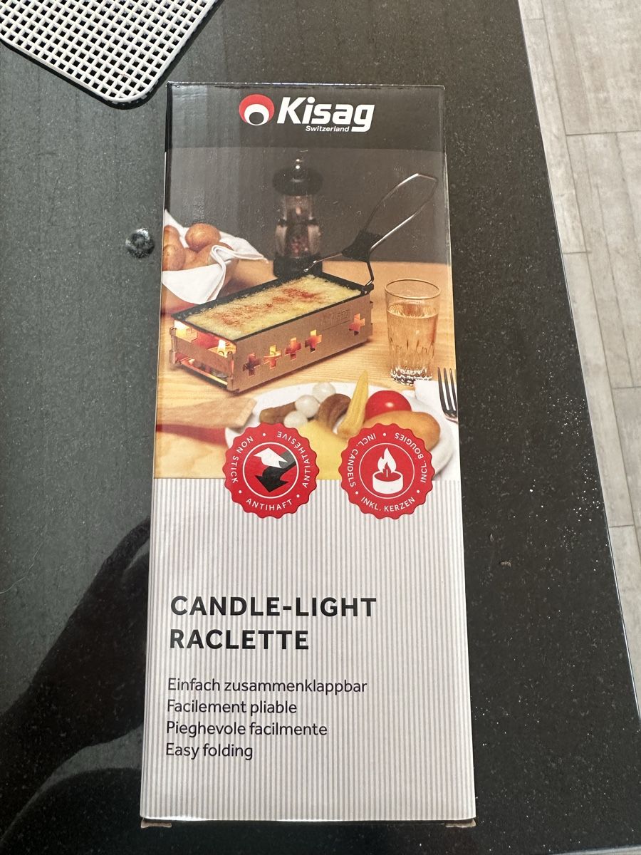 Komplettküchen: Candle-Light Raclette – Neu und originalverpackt aus Niederwangen BE von 08_Diva