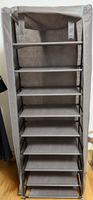 Ebnat Maxi Shoe Cabinet – 9 Shelves – Grey