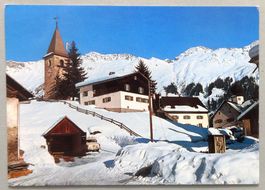 Parpan,  1500 m ü.M., Kirchturm