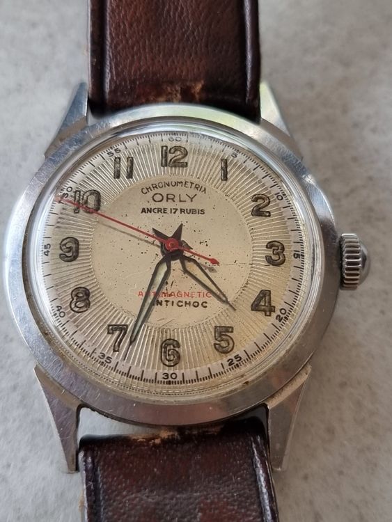 Montre Bracelet à Réviser - 17 Rubis, Pièce D'occasion Pour Collection Ou Réparation