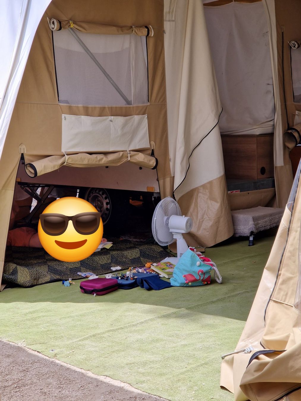 Veicoli da campeggio: Zeltanhänger Stema WZA 650 – Usato da Visperterminen venduto da Bizinen78 3