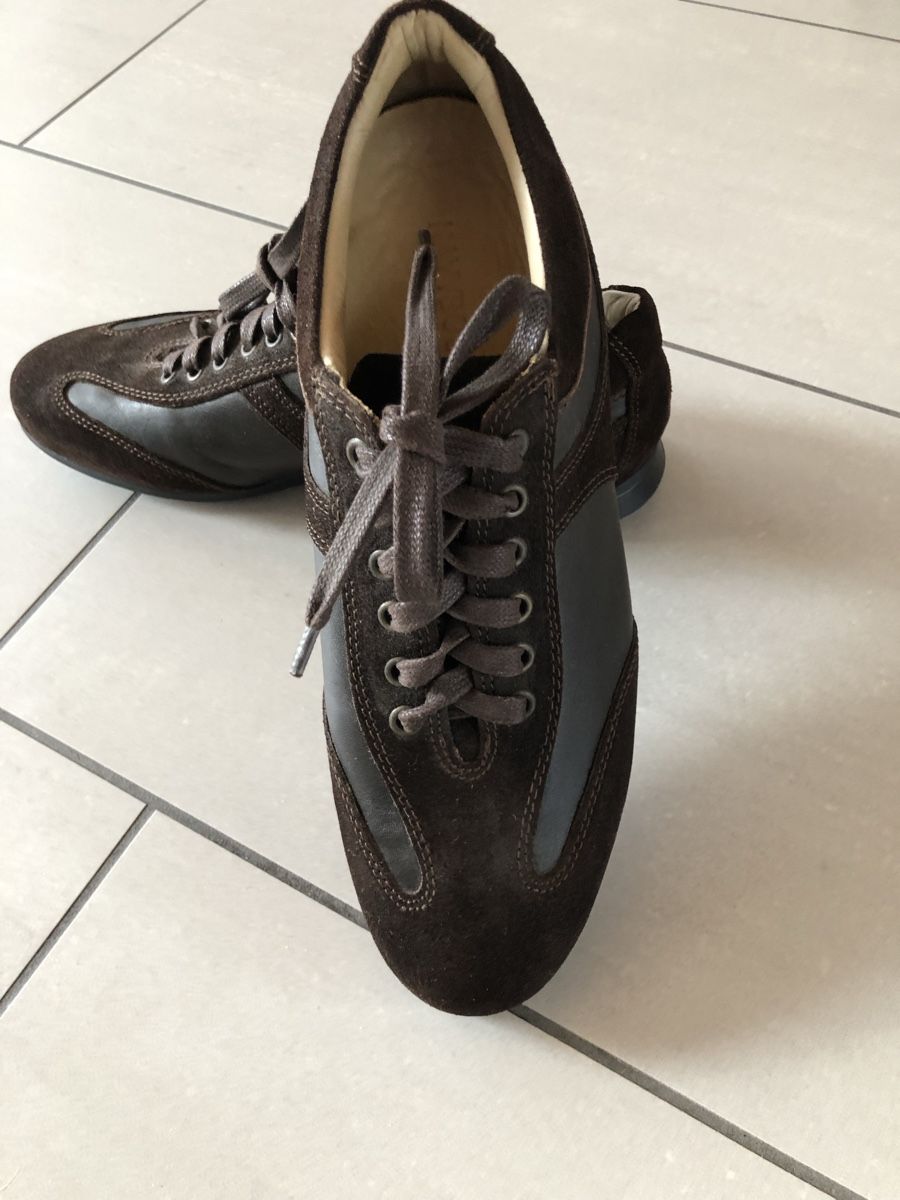 Navyboot Herrenschuhe: Navy Boots Echtleder Schuhe Gr. 42 – Neu (gemäss Beschreibung) aus Domat-Ems von  1