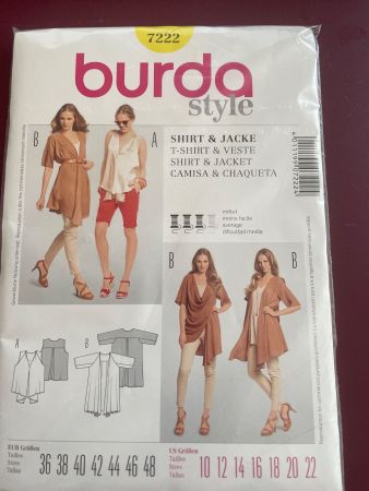 BURDA Schnittmuster NEU Gr. 36 - 48