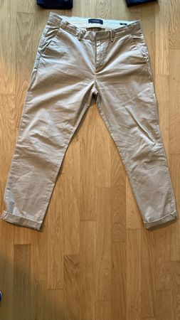 Scotch & Soda Chino Hose beige Gr. W32/L34 Sommerlich frisch