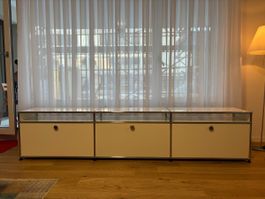 USM Haller Lowboard Weiss 3 Elemente guter Zustand
