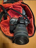 Nikon Kamera mit Zubehör