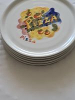 Saturnia Porzellan Pizza Teller 6x, 31 cm