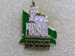 Ansteckpin 155: Rundkirche Saas Baler