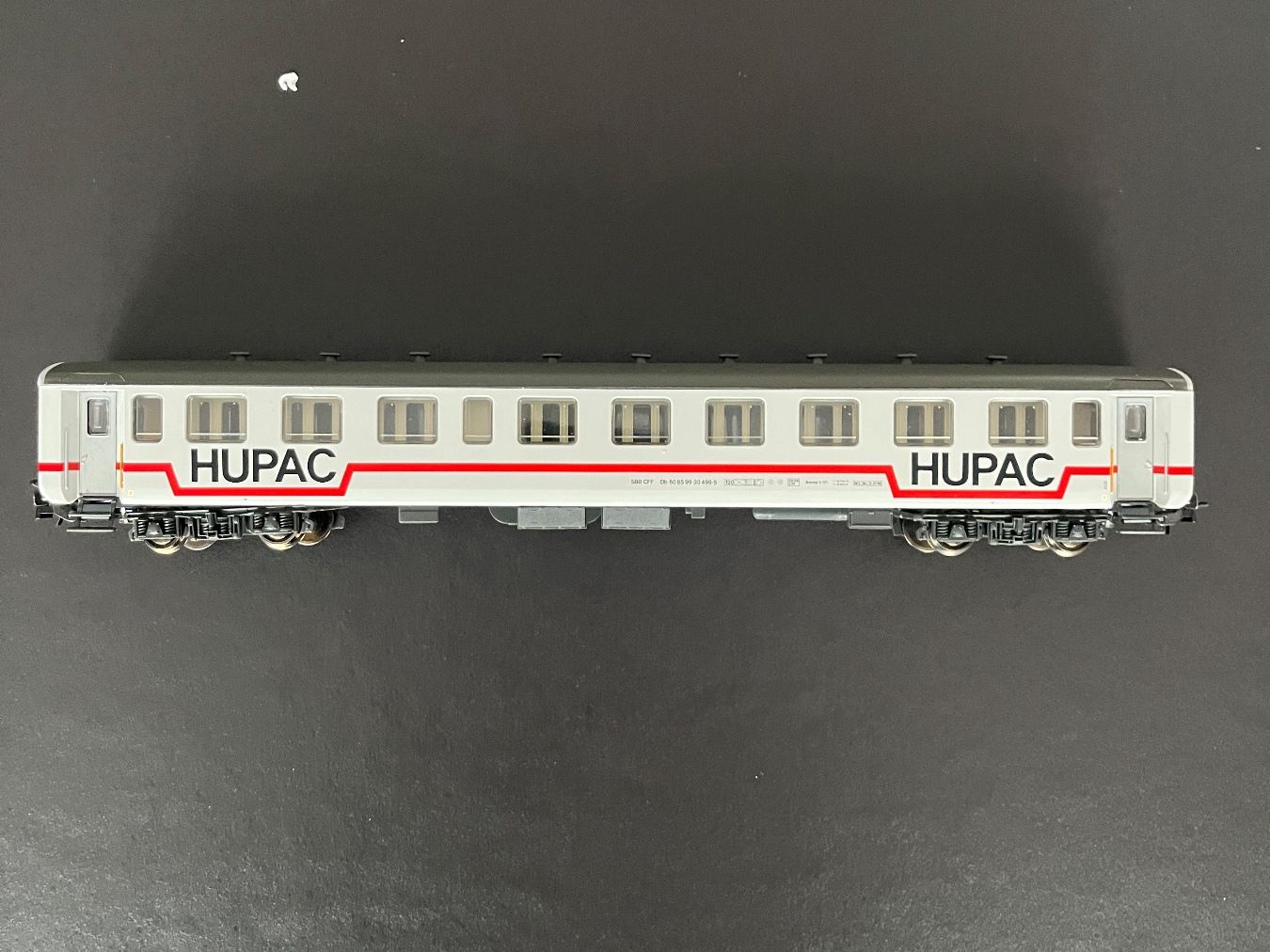 Modellini di ferrovie: HUPAC SBB Begleitwagen H0 Sachsenmodelle – Usato da Egliswil venduto da pokerface47 1