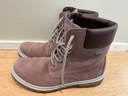 Leggero-Damen -Leder Gore-Tex Winterstiefel, Gr. 39 Lammfell