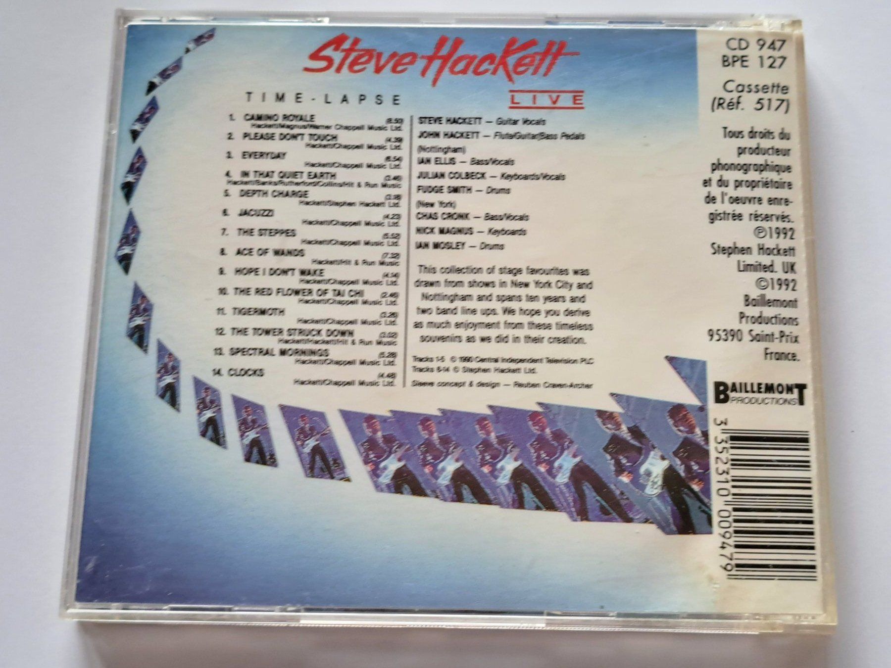 CD: CD Steve Hackett - Live – Usato da Pully venduto da bro_n52j 1