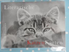 Katze 20 Katzenpostkarten Literarische Karten NEU Schöffling