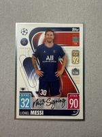 Topps Match Attax Lionel Messi New Signing Karte