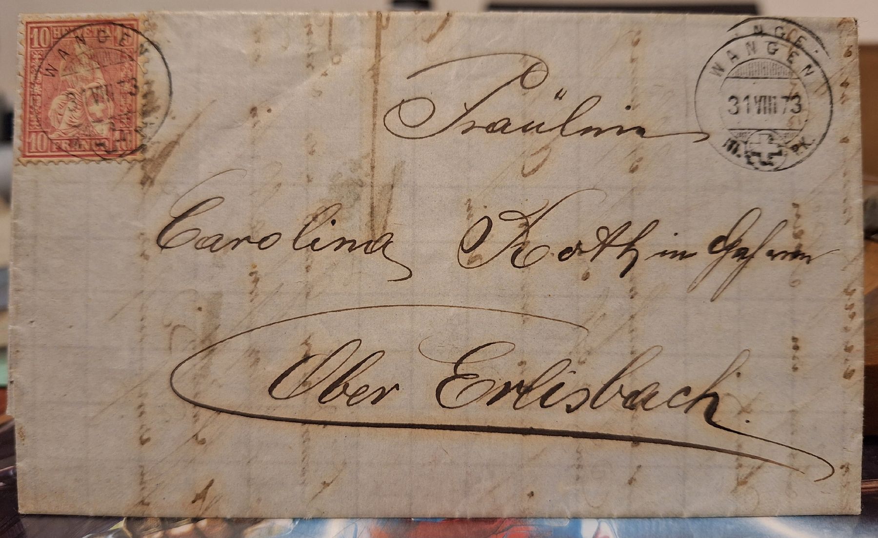 Tutti i francobolli: Sitzende Helvetia Aarau  – Usato da Balgach venduto da SIMEON27