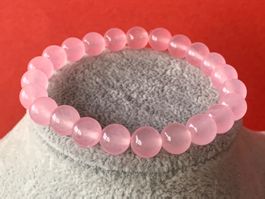 Armband Rosenquarz (17.5 cm)