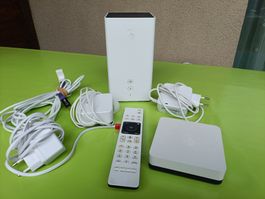 Komplettes Set Swisscom Internet-Box 2 & TV Box (IP1400)