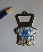 Flaschenöffner Schlüsselanhänger Schlittschuhclub Lyss