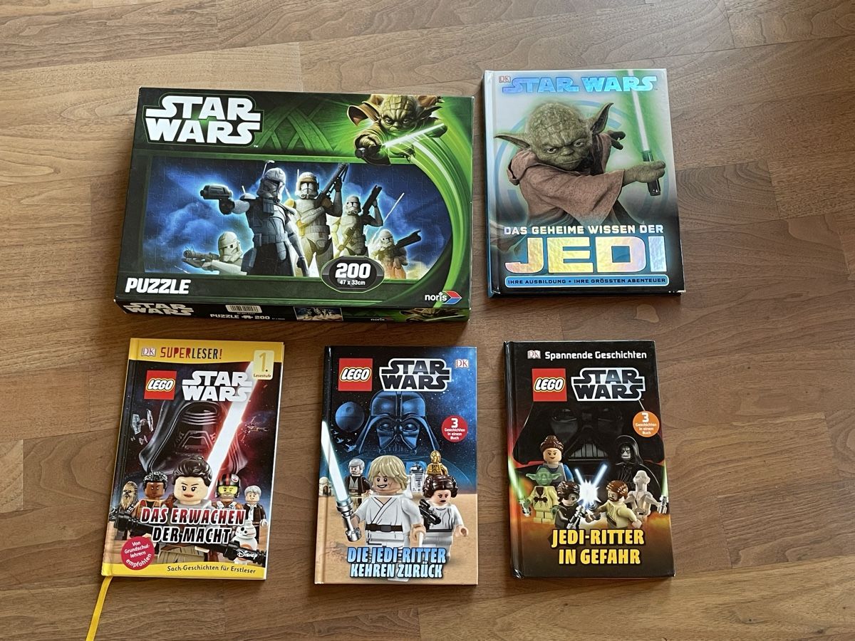 Libri: Star Wars Bücher und Puzzle – Usato da Dietlikon venduto da Leandro06