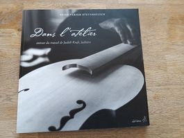 Livre Dans l'atelier Judith Kraft luthier violon violoncelle