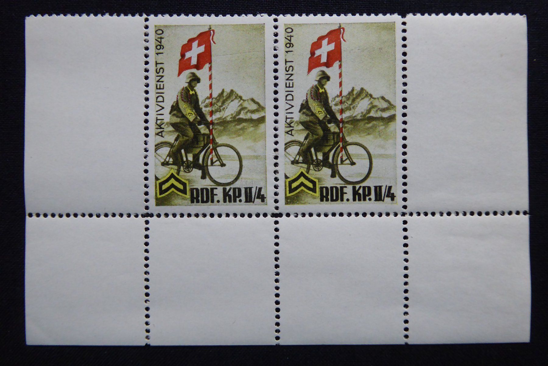 Alle Briefmarken: (m84) Radfahrer Wit 15/1 * – Gebraucht aus Basel von scholle50