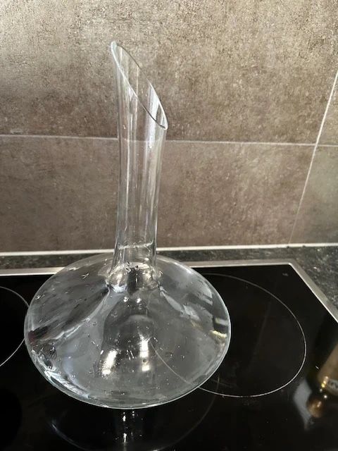 Caraffe: Grande carafe, décanteur à vin – Nuovo (secondo la descrizione) da Lausanne venduto da Magic1900
