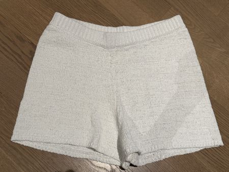 Kurze Hose weiss-  Grösse M - Massimo Dutti - Leinen