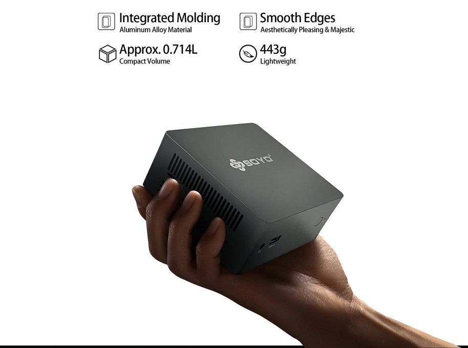 PCs: Mini-PC Intel N150, 8Go RAM, 256Go SSD, Windows 11 Pro – Neu und originalverpackt aus Genève von Anna-38 1