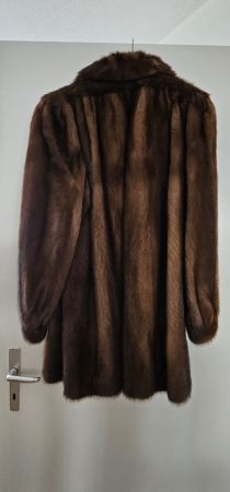 Echtpelz Mantel SAGA MINK (Nerz) Vintage Pelzmantel