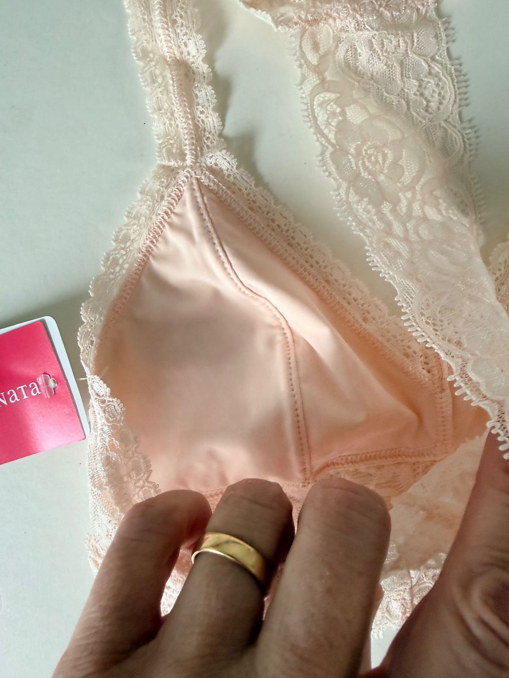 Passionata Altra biancheria intima: PASSIONATA, Spitzen-Bralette, Grösse XS, Farbe Hellorange – Nuovo e nell'imballaggio originale da Rudolfstetten venduto da gst_g7xl 2