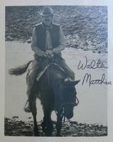 Walter Matthau (1920-2000) Schauspieler - sign. Foto