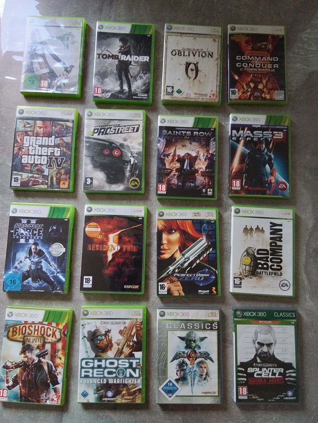 Microsoft Jeux: Collection Xbox360 + 83 jeux + figurines – D'occasion à Courgenay par Romano-Athletics 1
